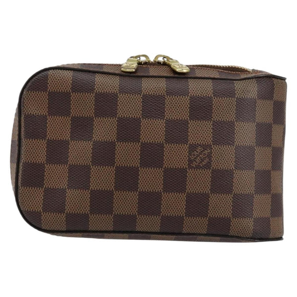 LOUIS VUITTON Damier Ebene Geronimos Shoulder Bag N51994 LV Auth 149561V