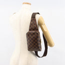 LOUIS VUITTON Damier Ebene Geronimos Shoulder Bag N51994 LV Auth 149561V-23