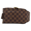 LOUIS VUITTON Damier Ebene Geronimos Shoulder Bag N51994 LV Auth 149561V-2