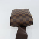 LOUIS VUITTON Damier Ebene Geronimos Shoulder Bag N51994 LV Auth 149561V-3