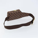 LOUIS VUITTON Damier Ebene Geronimos Shoulder Bag N51994 LV Auth 149561V-7