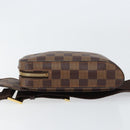 LOUIS VUITTON Damier Ebene Geronimos Shoulder Bag N51994 LV Auth 149561V-5