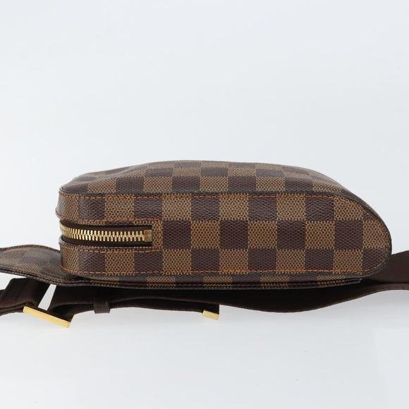 LOUIS VUITTON Damier Ebene Geronimos Shoulder Bag N51994 LV Auth 149561V