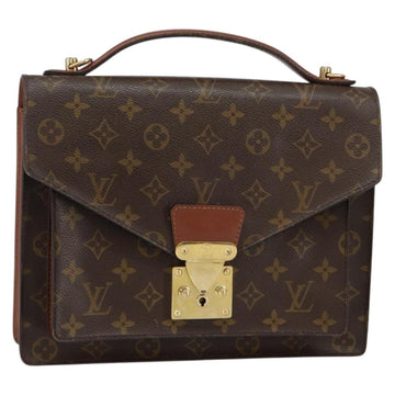 LOUIS VUITTON Monogram Monceau 28 Hand Bag M51185 LV Auth 149562