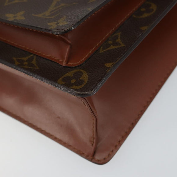 LOUIS VUITTON Monogram Monceau 28 Hand Bag M51185 LV Auth 149562