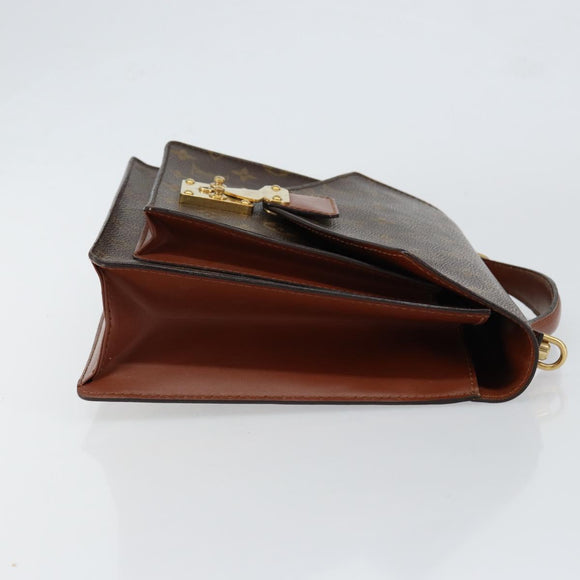 LOUIS VUITTON Monogram Monceau 28 Hand Bag M51185 LV Auth 149562