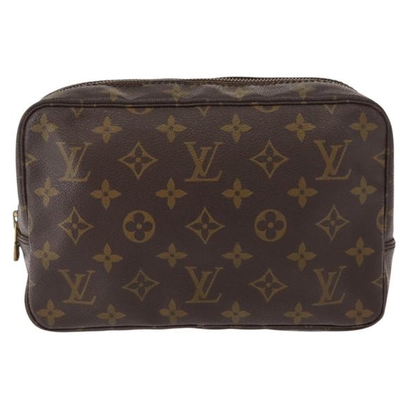 LOUIS VUITTON Monogram Trousse Toilette 23 Clutch Bag M47524 LV Auth 149565