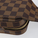 LOUIS VUITTON Damier Ebene Geronimos Shoulder Bag N51994 LV Auth 149566-16
