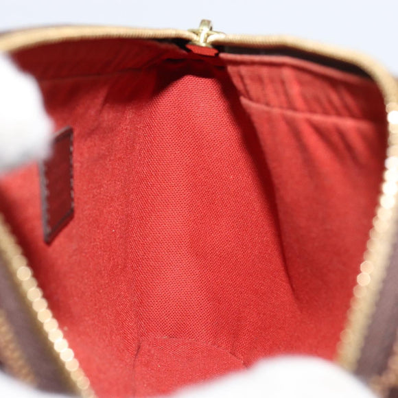 LOUIS VUITTON Damier Ebene Geronimos Shoulder Bag N51994 LV Auth 149566