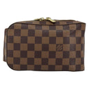LOUIS VUITTON Damier Ebene Geronimos Shoulder Bag N51994 LV Auth 149566-13