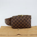 LOUIS VUITTON Damier Ebene Geronimos Shoulder Bag N51994 LV Auth 149566-12
