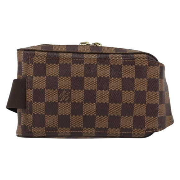 LOUIS VUITTON Damier Ebene Geronimos Shoulder Bag N51994 LV Auth 149566
