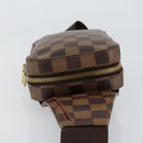 LOUIS VUITTON Damier Ebene Geronimos Shoulder Bag N51994 LV Auth 149566-4