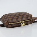 LOUIS VUITTON Damier Ebene Geronimos Shoulder Bag N51994 LV Auth 149566-6