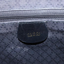GUCCI Bamboo Backpack Leather Black Gold 003 1998 0016 Auth 149568-24