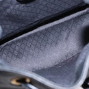 GUCCI Bamboo Backpack Leather Black Gold 003 1998 0016 Auth 149568-11