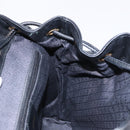 GUCCI Bamboo Backpack Leather Black Gold 003 1998 0016 Auth 149568-25