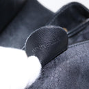 GUCCI Bamboo Backpack Leather Black Gold 003 1998 0016 Auth 149568-12