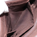 BURBERRY Nova Check Hand Bag Canvas Leather Beige Gold Auth 149571A-21