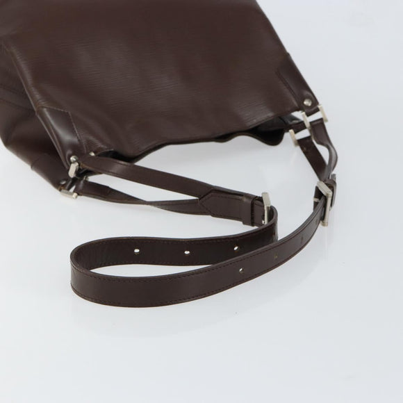 LOUIS VUITTON Epi Mandala MM Shoulder Bag Mocha M5889D LV Auth 149572