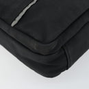 BALENCIAGA Messenger Bag Small Shoulder Bag Canvas Black 638657 Auth 149577-11