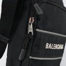 BALENCIAGA Messenger Bag Small Shoulder Bag Canvas Black 638657 Auth 149577-15
