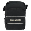 BALENCIAGA Messenger Bag Small Shoulder Bag Canvas Black 638657 Auth 149577-2