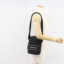 BALENCIAGA Messenger Bag Small Shoulder Bag Canvas Black 638657 Auth 149577-23