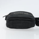 BALENCIAGA Messenger Bag Small Shoulder Bag Canvas Black 638657 Auth 149577-9