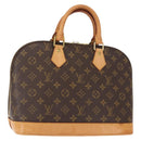 LOUIS VUITTON Monogram Alma Hand Bag M51130 LV Auth 149580-1