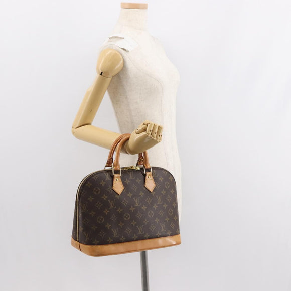 LOUIS VUITTON Monogram Alma Hand Bag M51130 LV Auth 149580