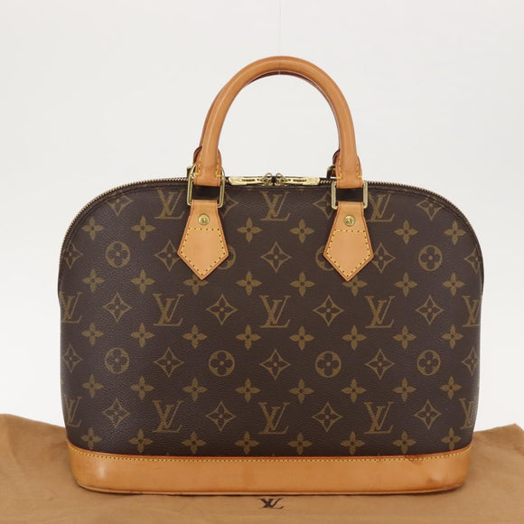LOUIS VUITTON Monogram Alma Hand Bag M51130 LV Auth 149580