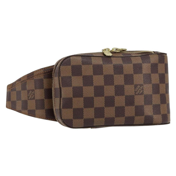 LOUIS VUITTON Damier Ebene Geronimos Shoulder Bag N51994 LV Auth 149581V