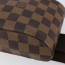 LOUIS VUITTON Damier Ebene Geronimos Shoulder Bag N51994 LV Auth 149581V-14