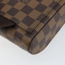 LOUIS VUITTON Damier Ebene Geronimos Shoulder Bag N51994 LV Auth 149581V-17