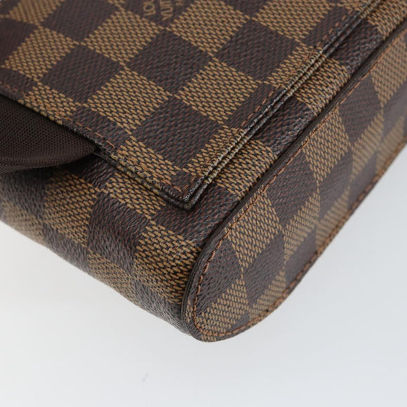LOUIS VUITTON Damier Ebene Geronimos Shoulder Bag N51994 LV Auth 149581V