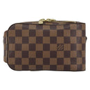 LOUIS VUITTON Damier Ebene Geronimos Shoulder Bag N51994 LV Auth 149581V-13