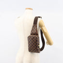 LOUIS VUITTON Damier Ebene Geronimos Shoulder Bag N51994 LV Auth 149581V-23