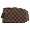 LOUIS VUITTON Damier Ebene Geronimos Shoulder Bag N51994 LV Auth 149581V-2