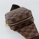 LOUIS VUITTON Damier Ebene Geronimos Shoulder Bag N51994 LV Auth 149581V-4