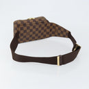 LOUIS VUITTON Damier Ebene Geronimos Shoulder Bag N51994 LV Auth 149581V-7