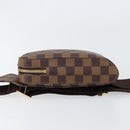 LOUIS VUITTON Damier Ebene Geronimos Shoulder Bag N51994 LV Auth 149581V-5