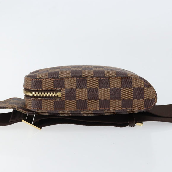 LOUIS VUITTON Damier Ebene Geronimos Shoulder Bag N51994 LV Auth 149581V