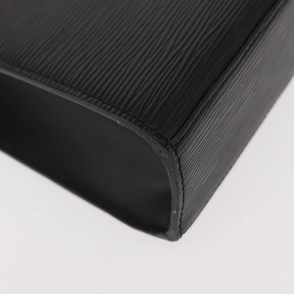 LOUIS VUITTON Epi Malesherbes Hand Bag Black M52372 LV Auth 149589