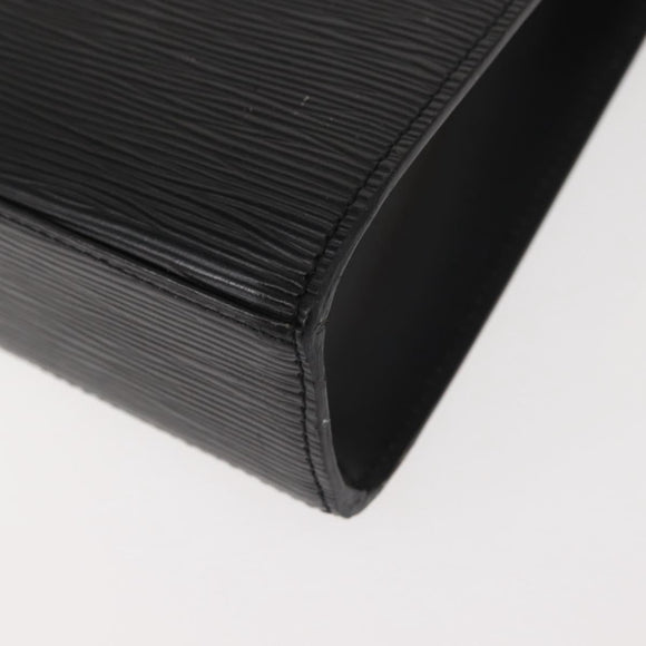 LOUIS VUITTON Epi Malesherbes Hand Bag Black M52372 LV Auth 149589