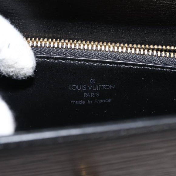 LOUIS VUITTON Epi Malesherbes Hand Bag Black M52372 LV Auth 149589