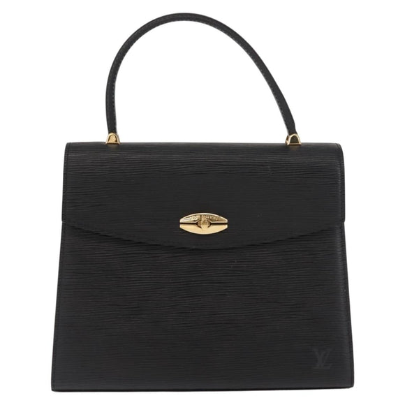 LOUIS VUITTON Epi Malesherbes Hand Bag Black M52372 LV Auth 149589