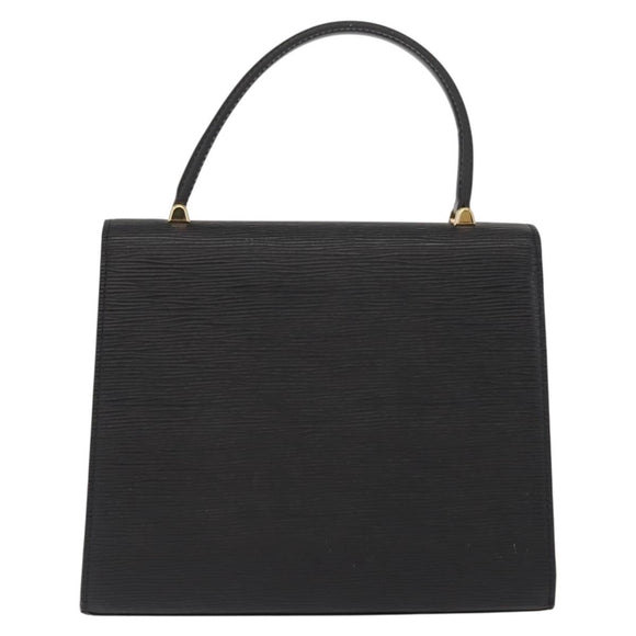 LOUIS VUITTON Epi Malesherbes Hand Bag Black M52372 LV Auth 149589