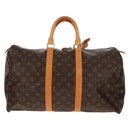 LOUIS VUITTON Monogram Keepall 45 Boston Bag M41428 LV Auth 149593A-2