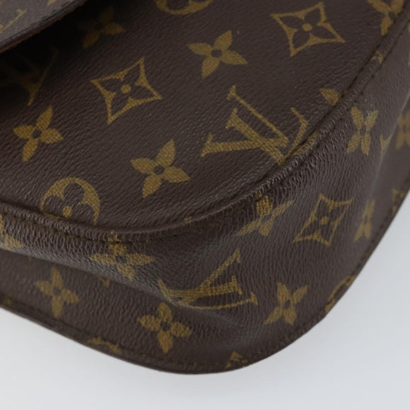 LOUIS VUITTON Monogram Saint Cloud GM Shoulder Bag M51242 LV Auth 149599